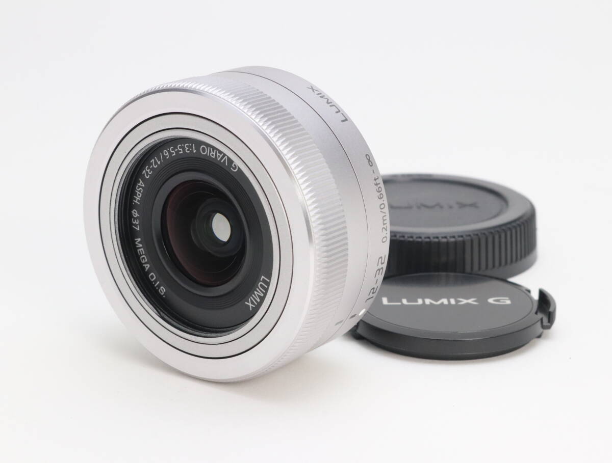 AB+ (良品) Panasonic パナソニック LUMIX G VARIO 12-32mm F3.5-5.6 ASPH. MEGA O.I.S シルバー 初期不良返品対応 110-201拍卖