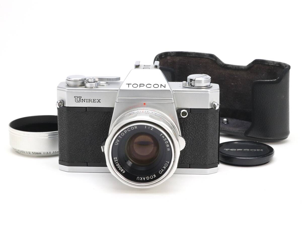 C+ (実用品) TOPCON トプコン UNIREX+TOKYO KOGAKU 50mm F2 UV TOPCOR 初期不良返品 110-152拍卖