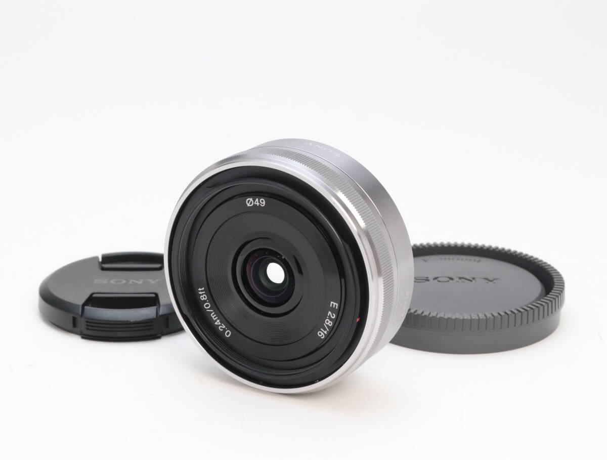 AB- (良品) SONY ソニー E 16mm F2.8 SEL16F28 初期不良返品対応 110-211拍卖