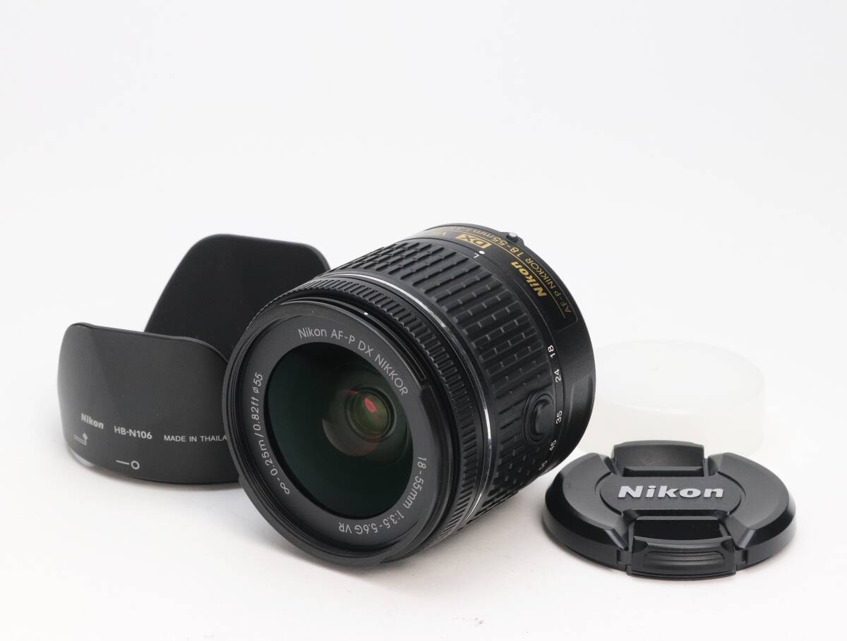 AB+ (良品) Nikon ニコン AF-P DX 18-55mm F3.5-5.6G VR 初期不良返品対応 110-207拍卖