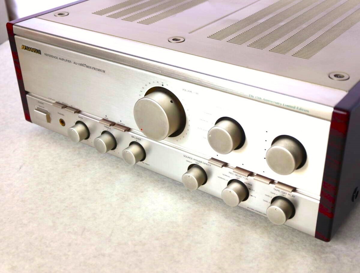 ■ SANSUI AU-α607 MOS PREMIUM LIMITED EDITION プリメインアンプ サンスイ拍卖