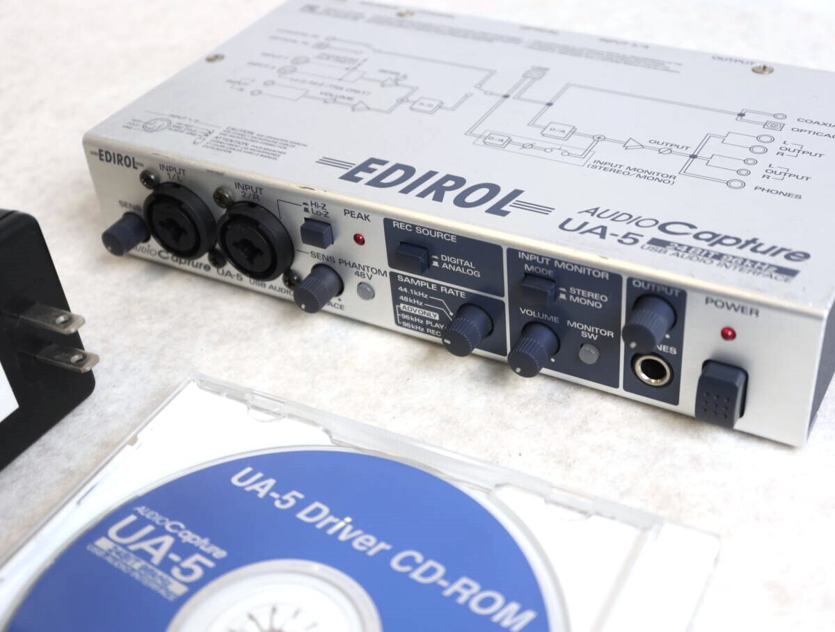 ■ Roland EDIROL UA-5 USBオーディオインターフェース ローランド拍卖