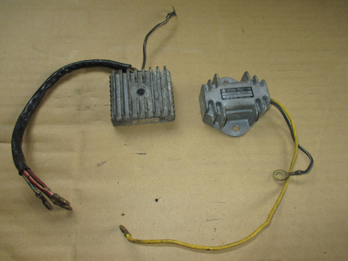 スズキ GS400 GS400E 当時物 レギュレター レクチファイア セット レギュレーター 検) GS400L GS400X GS425 GS750 ゴキ ザリ 刀 拍卖