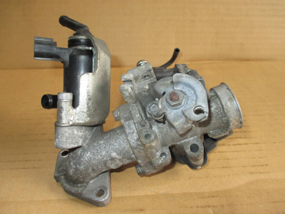 SUZUKI アドレスV50 G CA44A FI 純正 スロットルボディ ASSY 実動車外し インジェクション 検) スズキ レッツ4 バスケット 50cc 原付き 拍卖