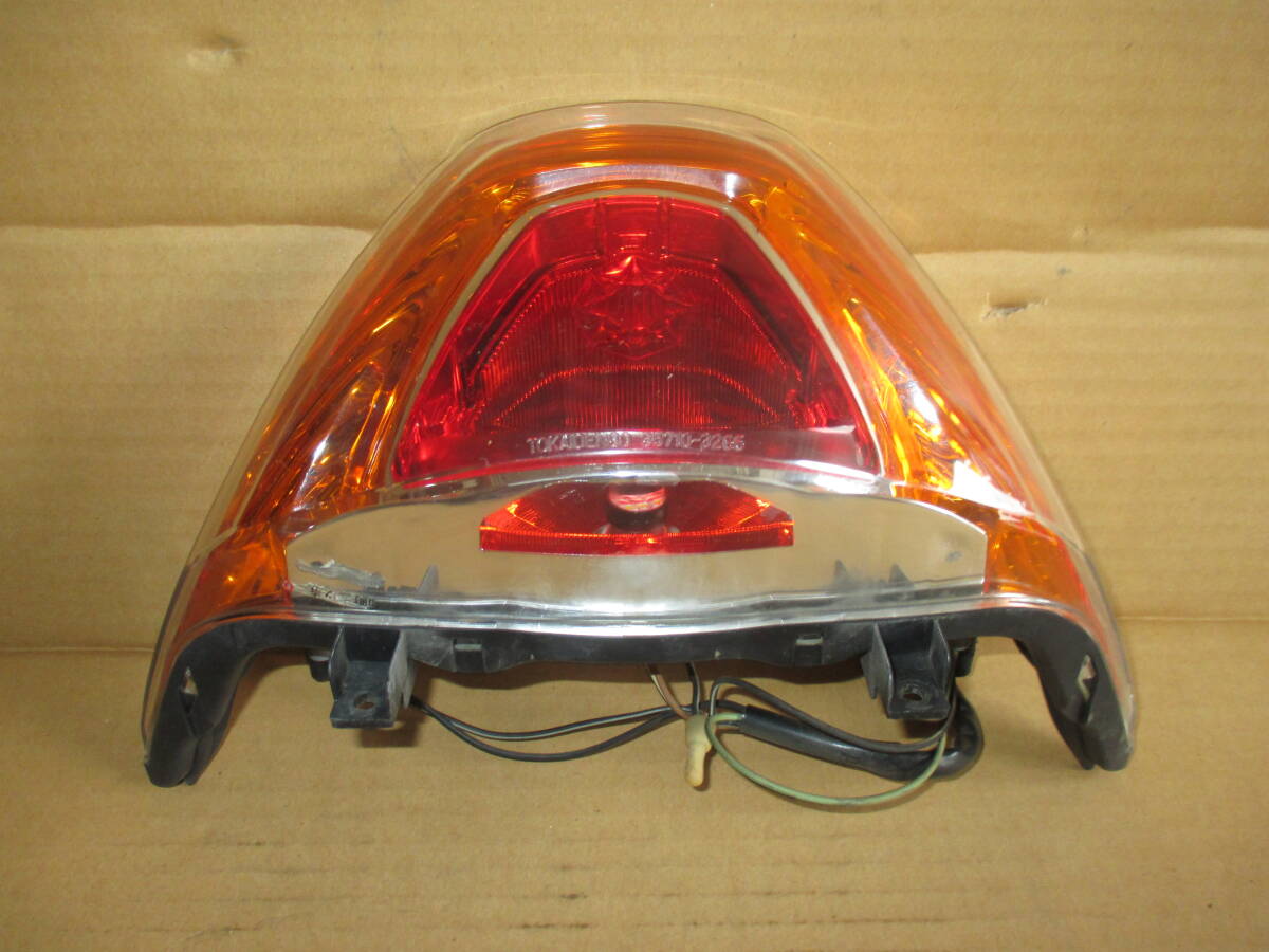 SUZUKI アドレスV50 G CA44A FI 純正 テールランプ 実動車外し 検) スズキ レッツ4 バスケット 50cc 原付き スクーター拍卖