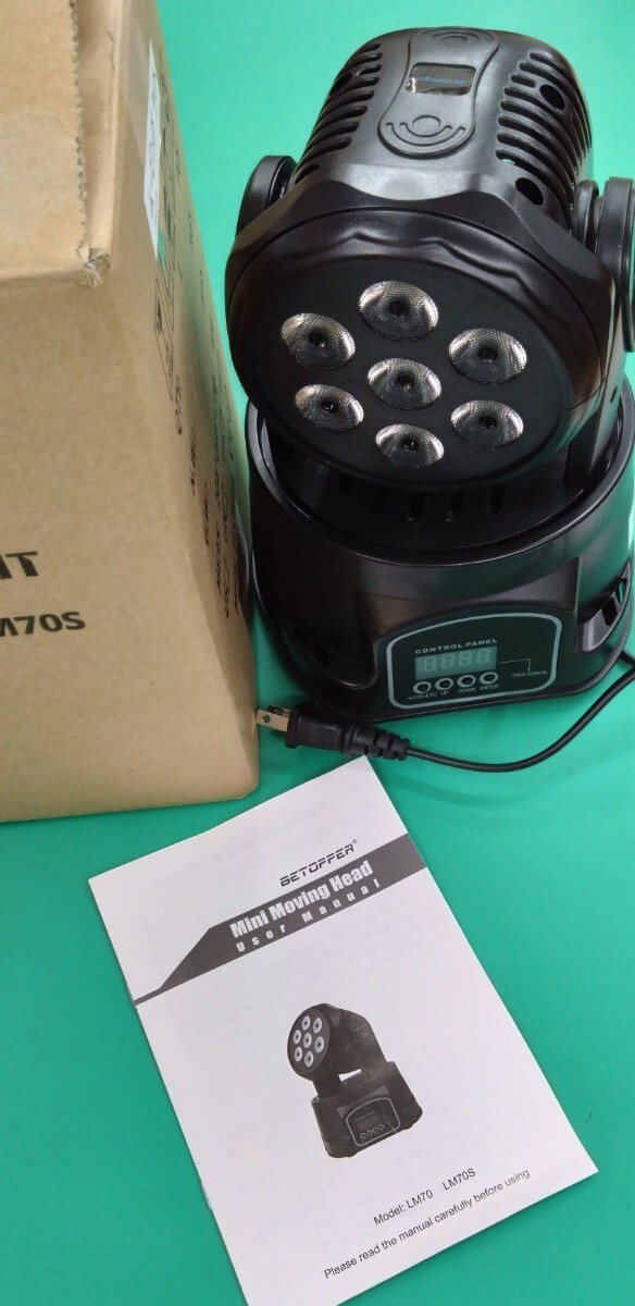 ムービングライト 舞台照明 BETOPPER LM70S拍卖