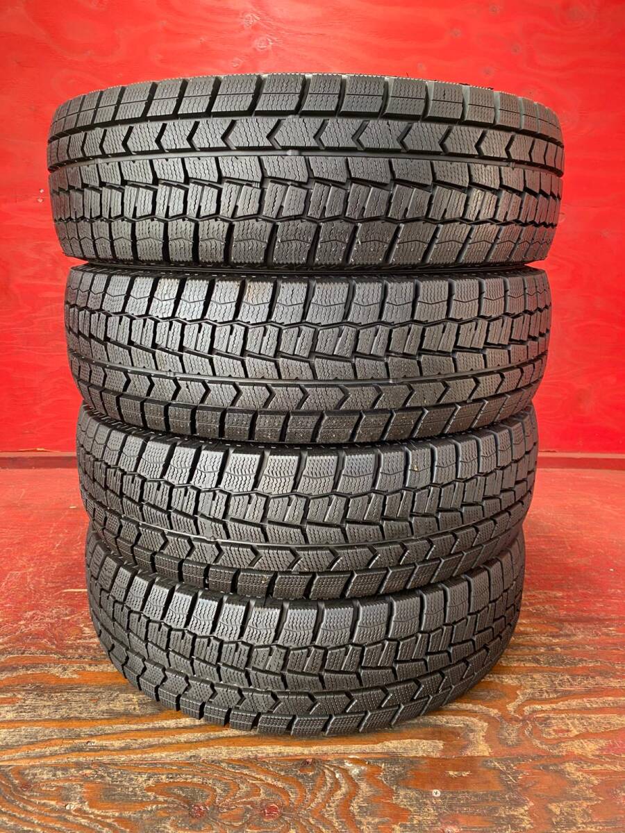 185/70/R14 88Q DUNLOP WINTERMAXX WM02 製造年2019. 4本 80% バリ山 美品 *75B拍卖