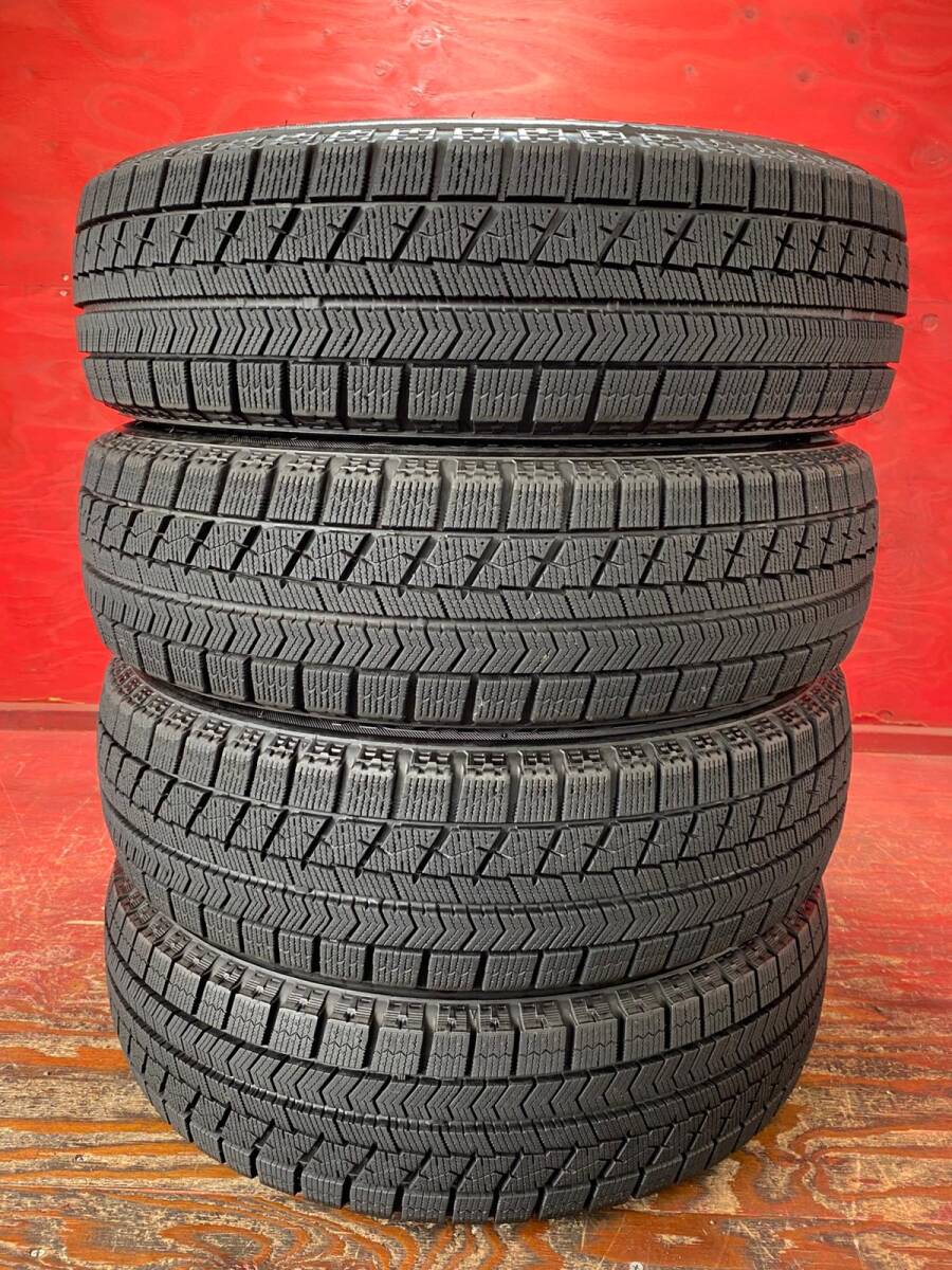 155/65/R14 75Q BRIDGESTONE BLIZZAK VRX 製造年2018, 4本 80% バリ山 *170B拍卖