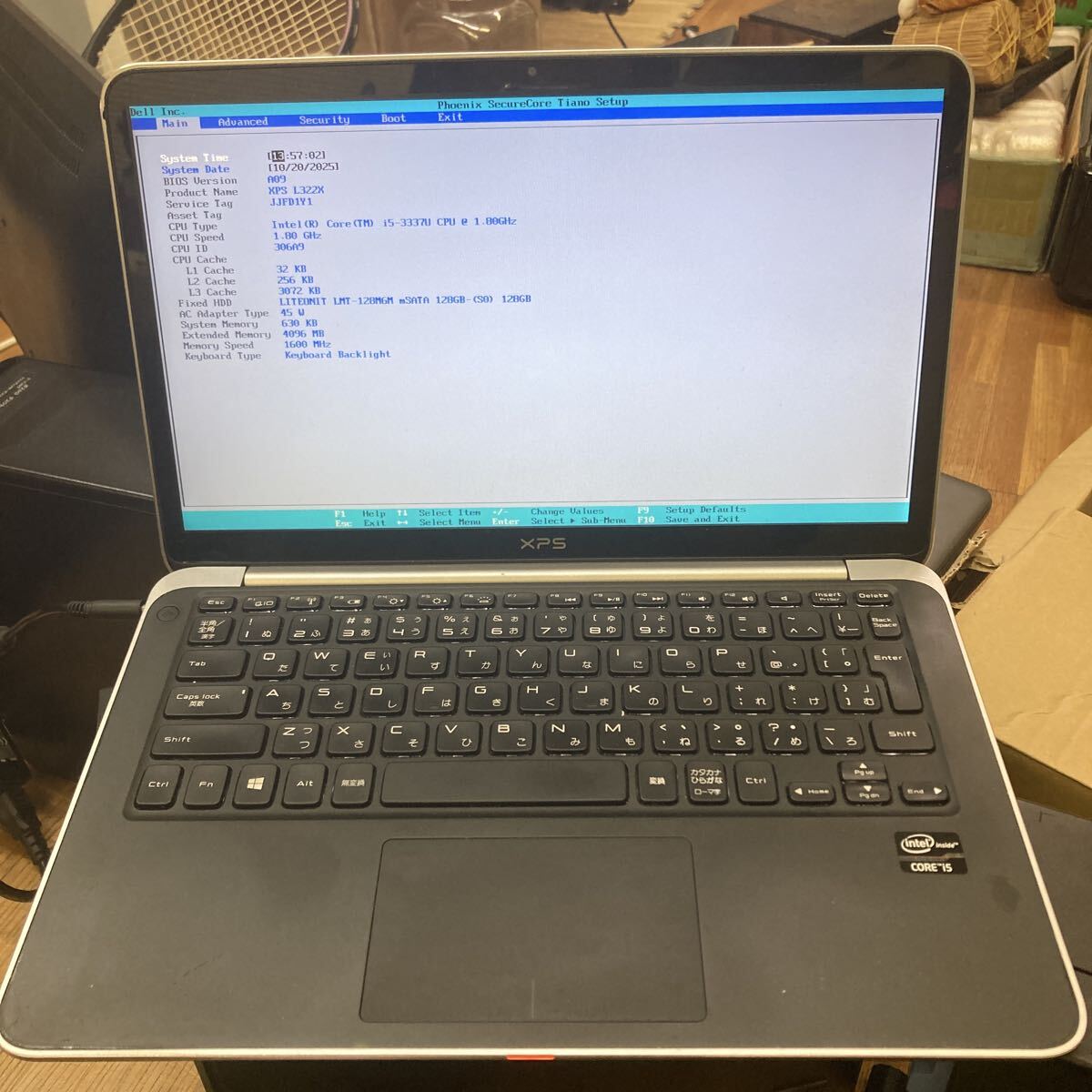 B10-81 DELL XPS Core i5-3337 CPU@1.80GHz HDD128GB OS 無し拍卖