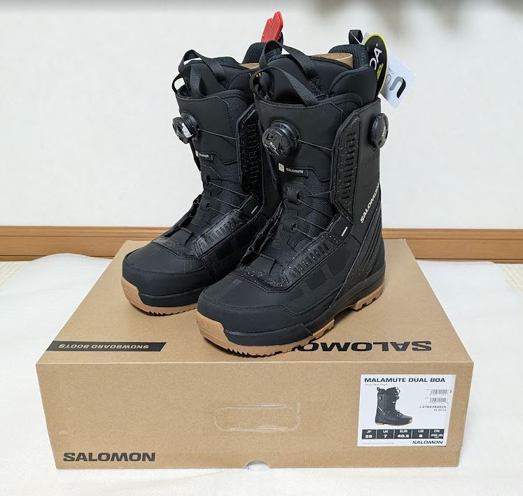 ★新品 未使用 24-25 サロモン SALOMON スノーボードブーツ MALAMUTE DUAL BOA 26cm マラミュート デュアル ボア ダブルボア★拍卖