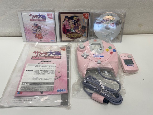 ■未使用 SEGA ドリームキャスト Dreamcast サクラ大戦 コントローラー など ソフト? まとめ セット■T60 123拍卖