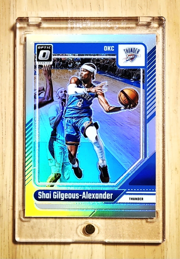 レア 2024 -25 Panini Donruss Prizm Silver SHAI GILGEOUS ALEXANDER SGA / シェイ ギルジアス アレクザンダー (NBA Champion & MVP)拍卖