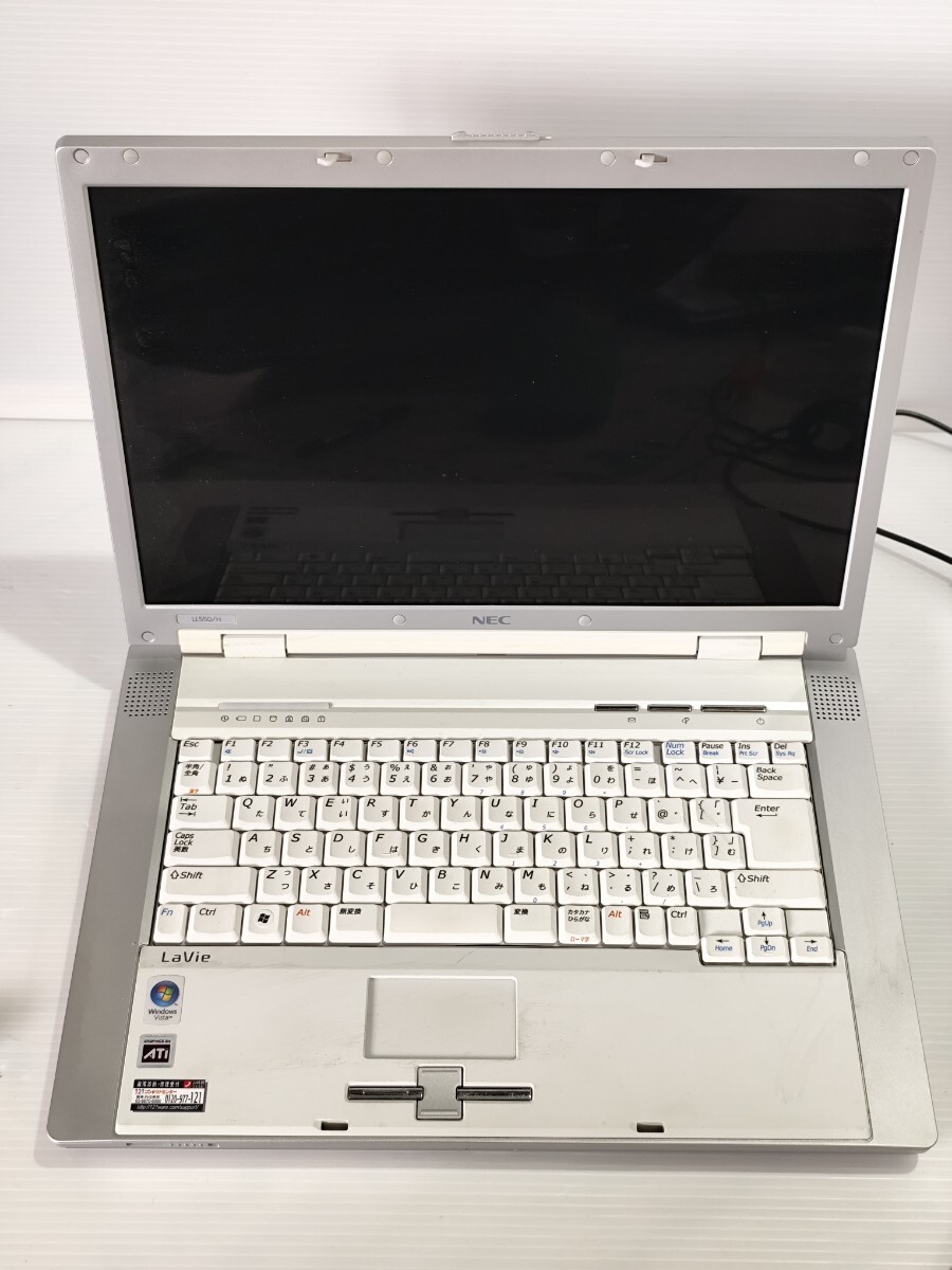 y1235 NEC LaVie LL550/H PC-LL550HG1J CPU不明 2GB 2007年頃 ジャンク拍卖