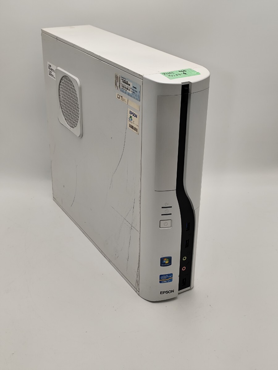 y1171 EPSON Endeavor MR4300E i3-3240 4GB ストレージ無 ジャンク拍卖