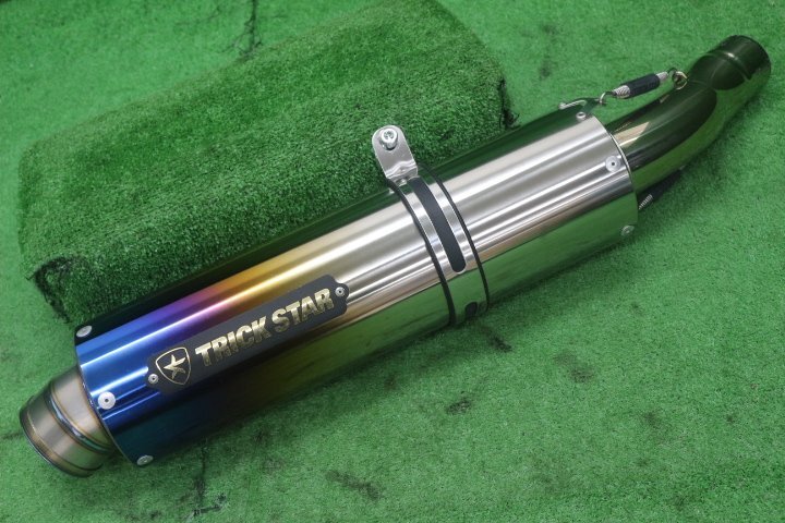 48678/S☆CB1300SF 8BL-SC54 2021- トリックスター チタン S/O マフラー JMCA 2拍卖