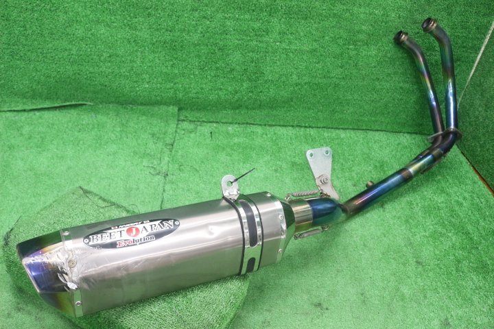 48772/F☆NINJA400R. (ER400E)2014-2017 BEET チタン エボリューション マフラー拍卖