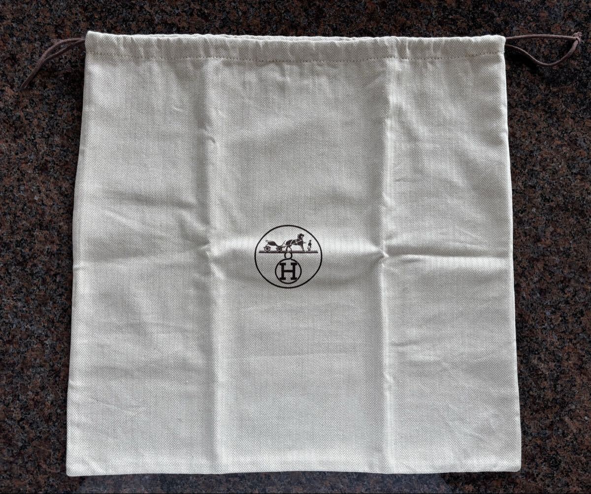 エルメス HERMES 保存袋 巾着袋 47cm・45cm 未使用に近い拍卖