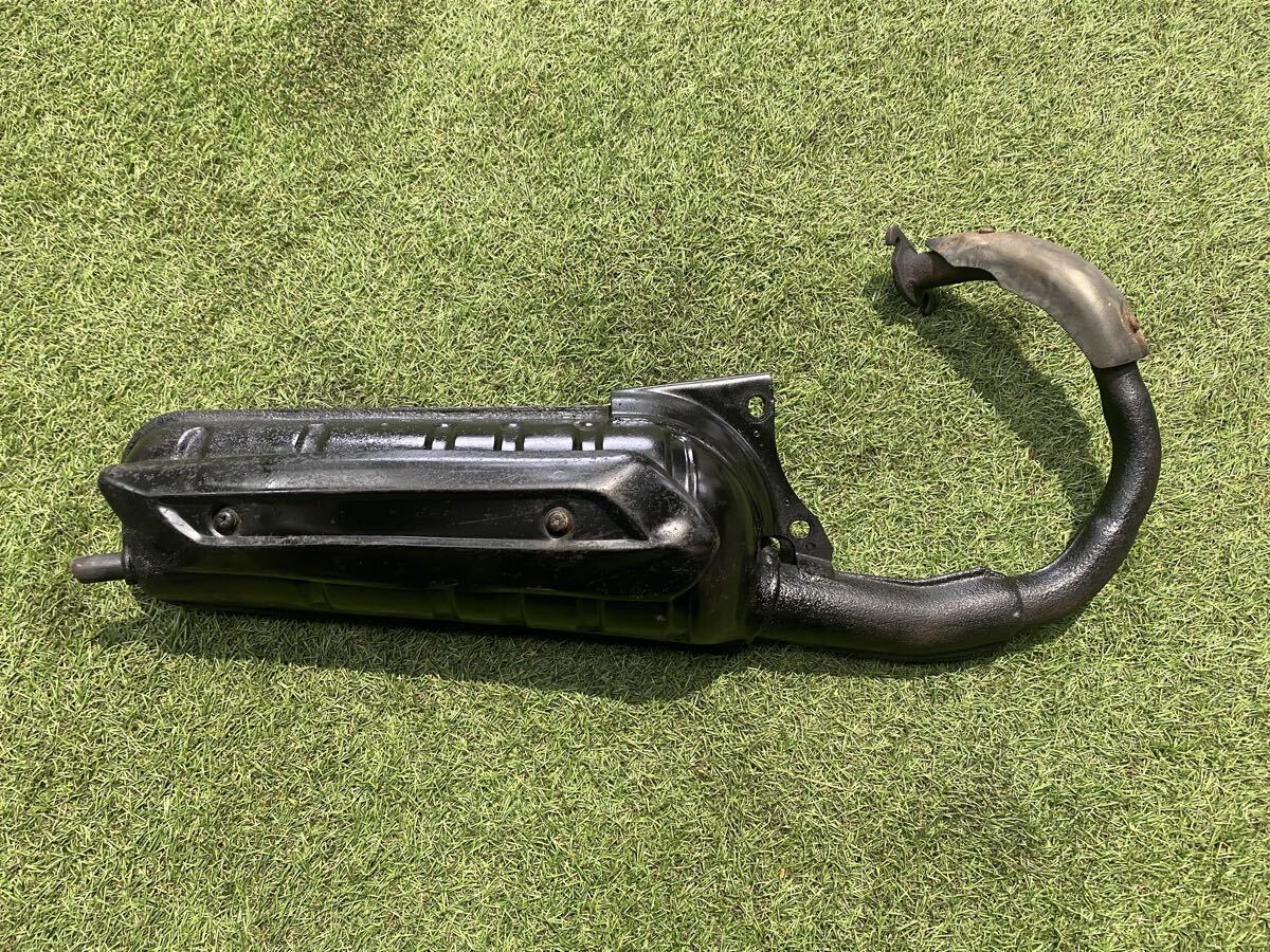 AF09◆スーパータクト純正マフラー◆クレタク、スパタク◆多少凹み有り tact拍卖