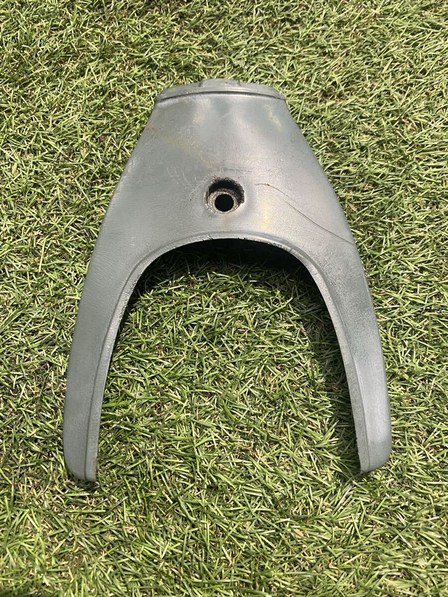 当時物◆行灯カブセンター下カウル◆カバーあんどんカブ50取外しレアグレー色拍卖