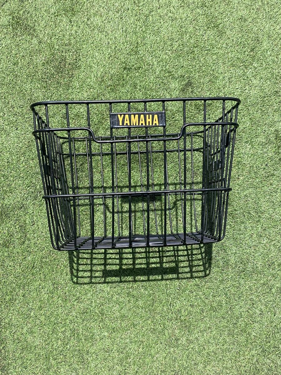当時物◆ヤマハ リアバスケット◆大きめ籠 カゴ 昭和拍卖