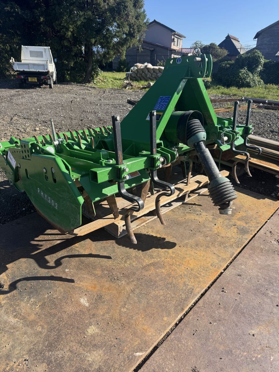 上越市発 良品! ヤンマー パワーハロー PHY202 作業幅2100mm 砕土 均平 鎮圧 マキシパッカー 現状販売 直接取引限定拍卖