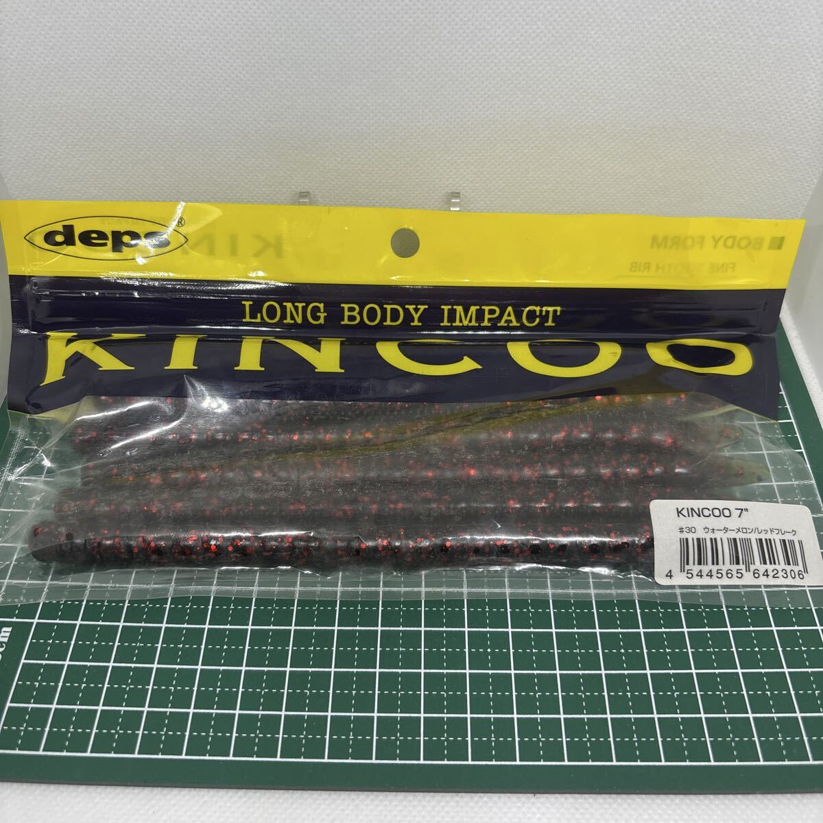 デプス キンクー 7インチ ウォーターメロン/レッドフレーク deps KINCOO 7inch拍卖
