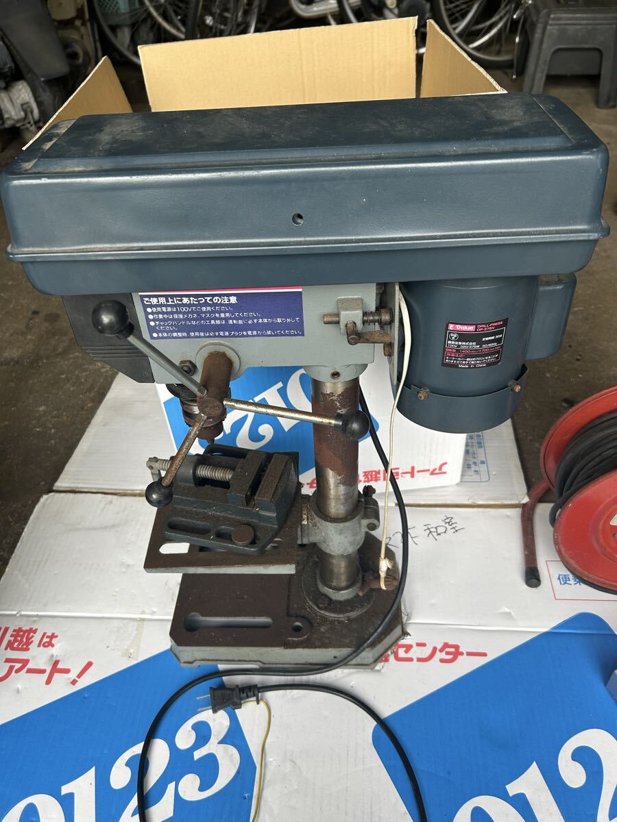 E-Value 卓上ボール盤 DP-375V 現状 回転確認のみ拍卖