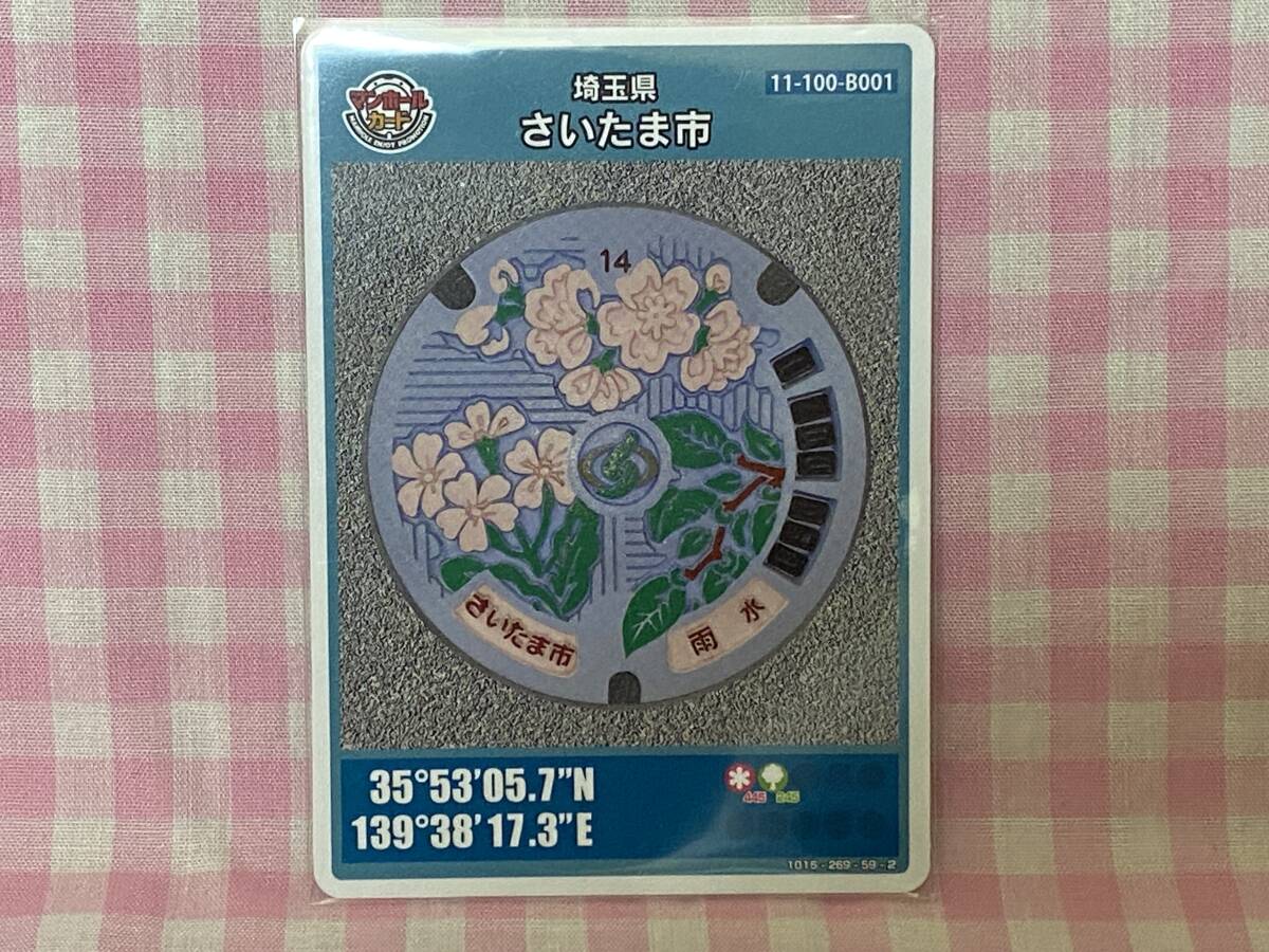 0999 マンホールカード 第22弾 埼玉県さいたま市(B001) 拍卖