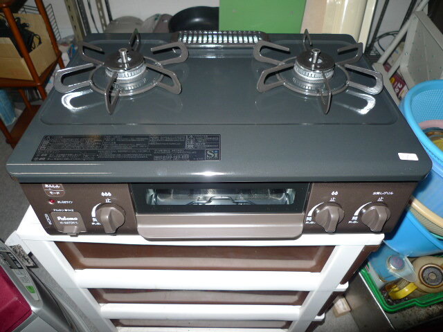 北海道発 きれい即決!1パロマIC-S37DX-L 21年製 LPガス 140サイズ拍卖