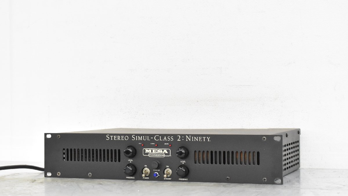 【 C 】790 MESA/BOOGIE STEREO SIMUL-CLASS 2:NINETY パワーアンプ メサブギー 3135288拍卖