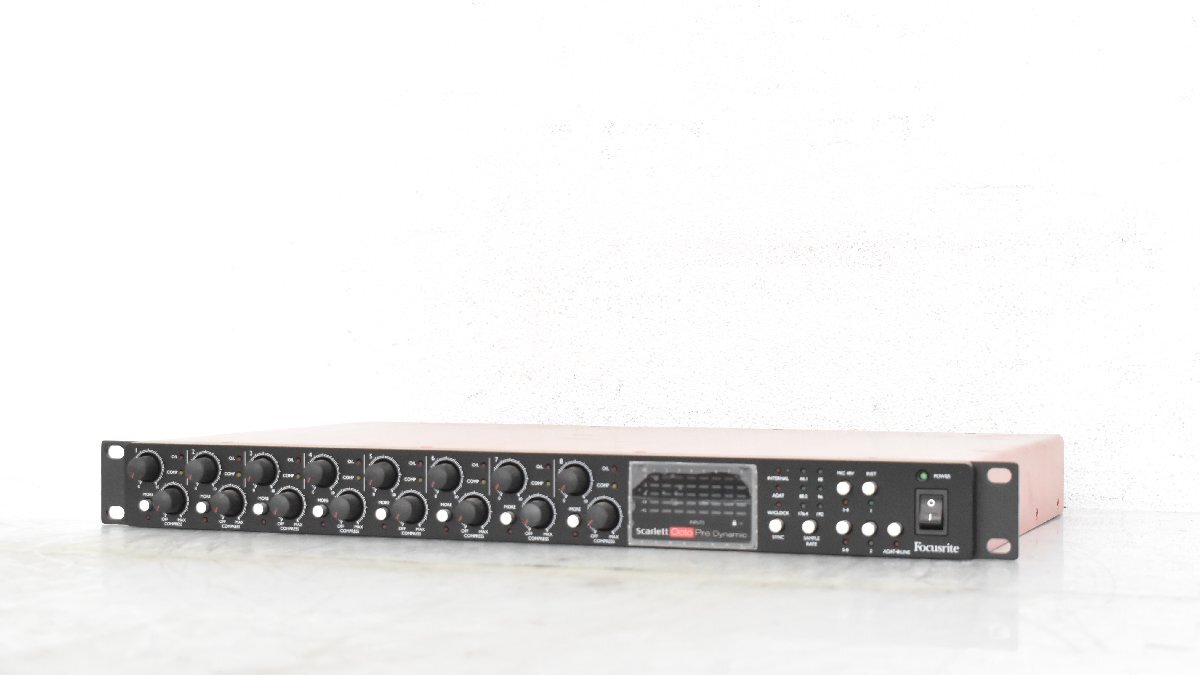 【 J 】1445 Focusrite Scarlett OctoPre Dynamic マイクプリアンプ フォーカスライト 177494拍卖