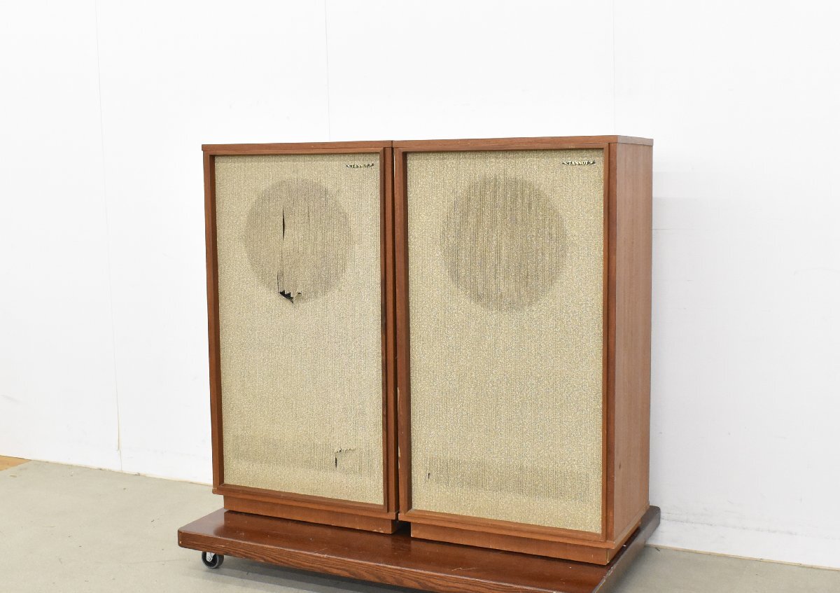 【 C 】k921 TANNOY Monitor GOLD Type LSU/HF/15/8 スピーカー タンノイ 【チャーター便:法人限定】【個人様は直接引取限定】177378拍卖
