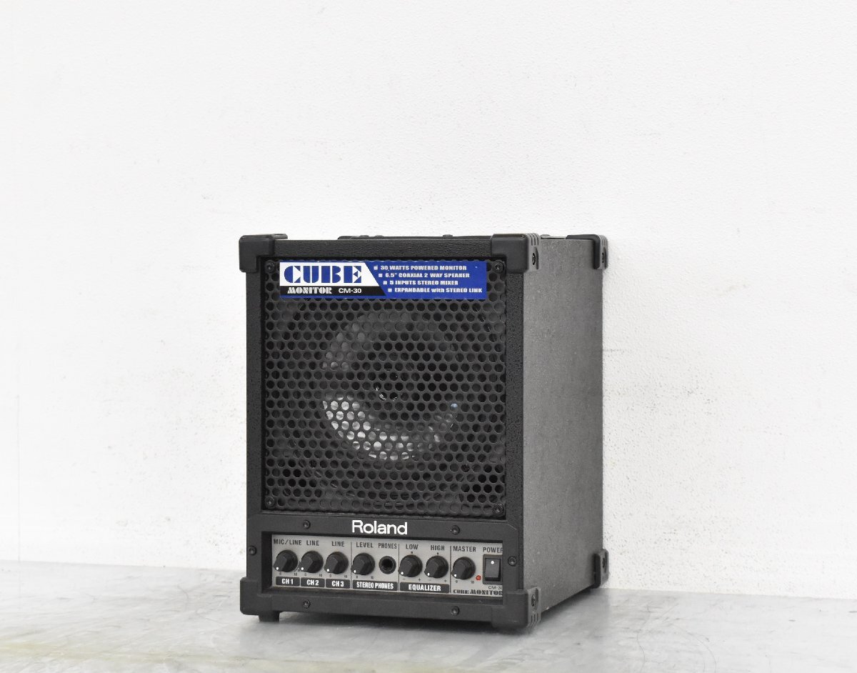 【 J 】676 Roland CUBE MONITOR CM-30 モニターアンプ ローランド ② 3088328拍卖