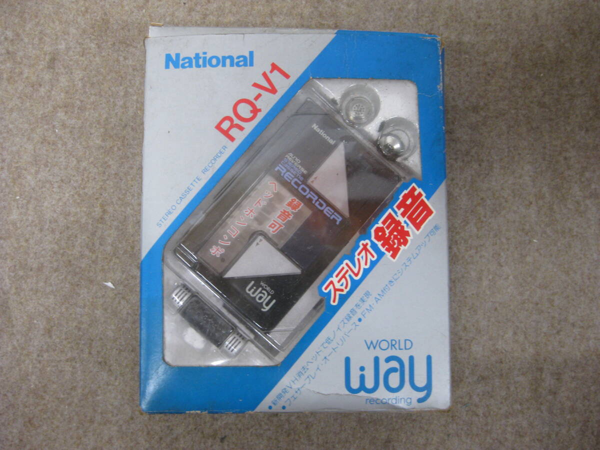 【ジャンク扱い】National RQ-V1 (カセットレコーダー)【●581393】拍卖