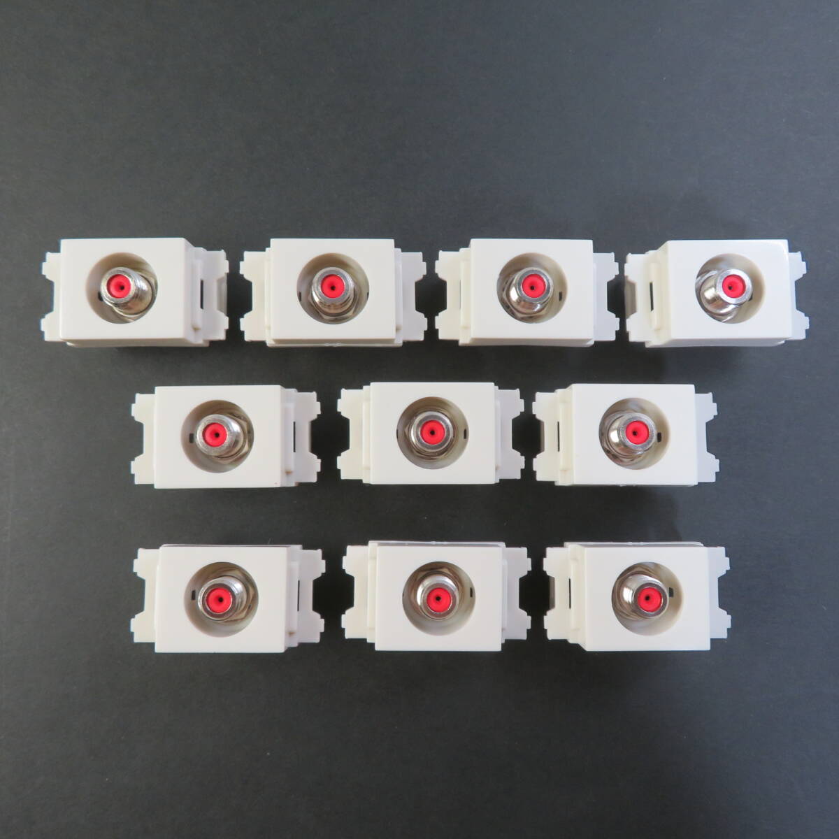 ■新品即決■送料無料■アンテナテレビ端子■10個セット■J-J式■ユニット■テレビ材料■送料込み拍卖