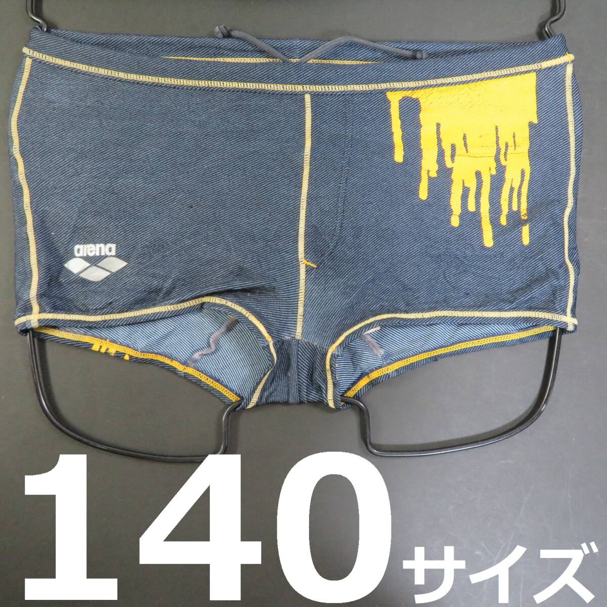 ■中古即決■ ジュニアサイズ 140 アリーナ(arena)■競泳パンツ★ボックス●競パン■送料無料■匿名配送■ 0142拍卖
