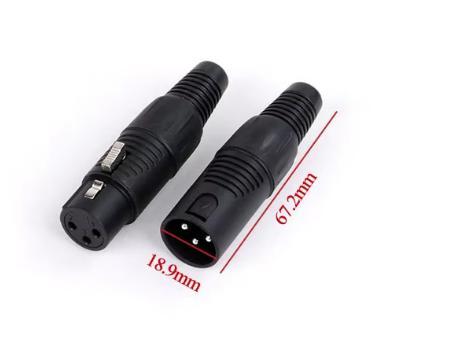 XLR プラグ 3P オス メス 1セット拍卖