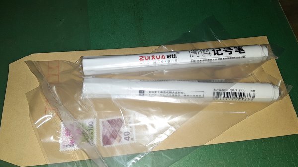 【2本セット】マーカーペン 新品 タイヤマーカー ホワイト 白  塗布 油性ペン 名前  ボルト締め付けチェック拍卖