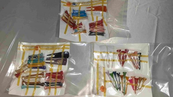 中古 ゴルフ ティー マーカー グリーンフォーク セット拍卖