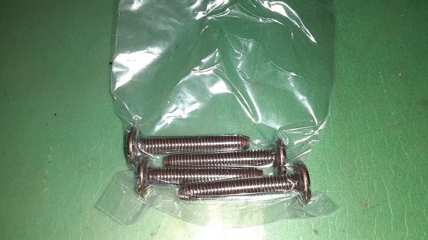 M6 ボルト ブロンズ +ドライバ 4本セット 家具などに 首下長さ35mm拍卖