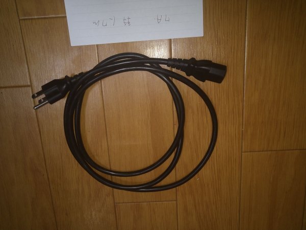 ケーブル 125V 7A 約1.7m 拍卖