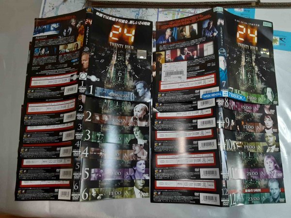 海外ドラマ 24 TWENTY FOUR DVD シーズン Ⅰ 中古品 DVD レンタル版拍卖