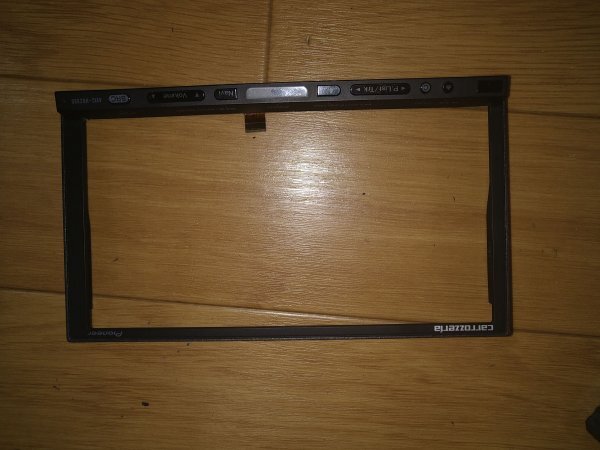 カロッツェリア HDD ナビ AVIC-HRZ990 ジャンク 部品 画面外枠拍卖