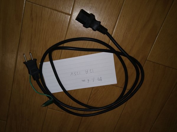 AC 電源ケーブル  電源コード 3ピン 3P 3PIN拍卖