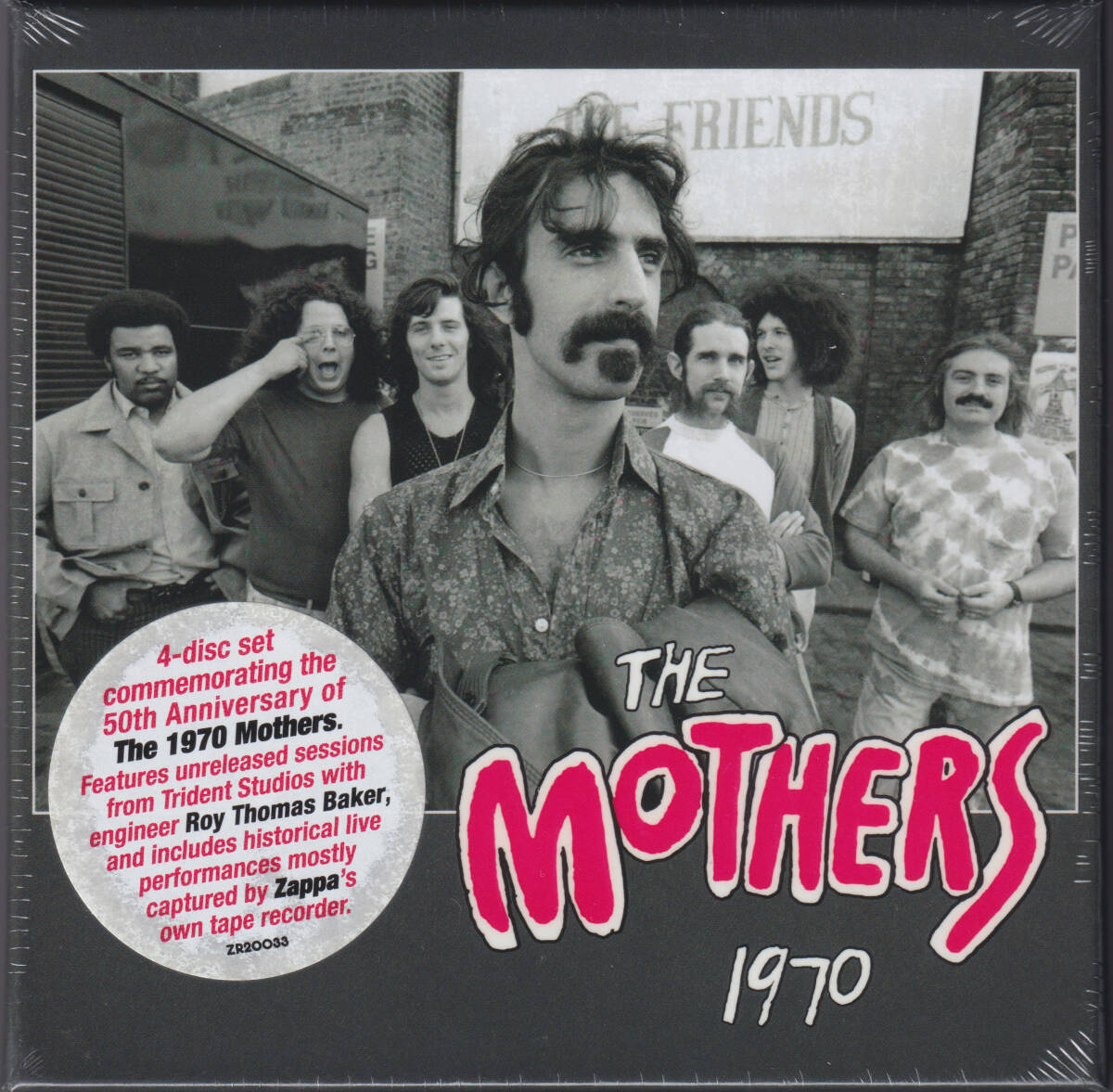 未開封品/// フランク・ザッパ&マザーズ///The Mothers 1970///4CD///輸入盤 拍卖
