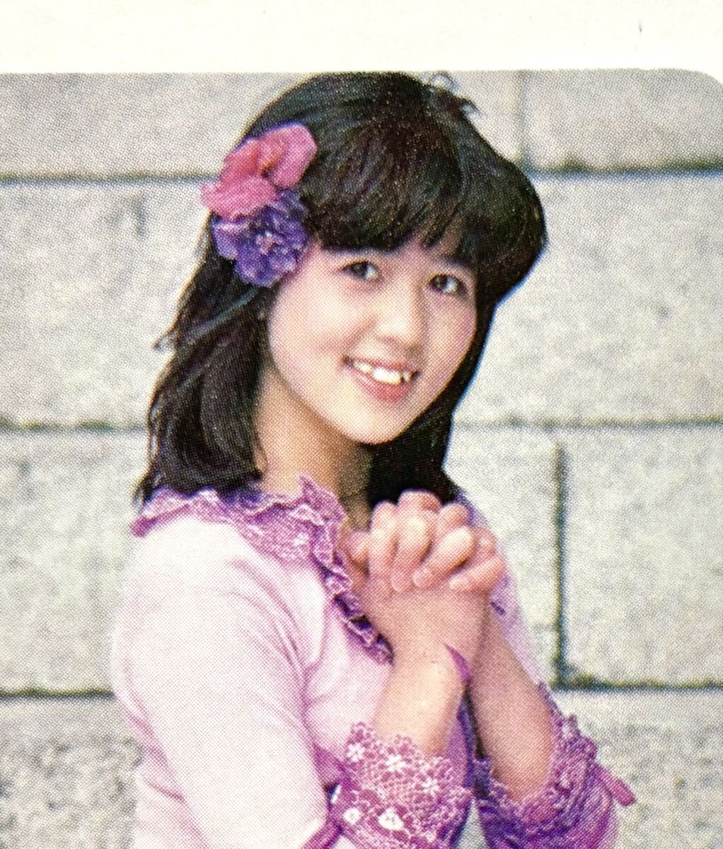 送料無料 匿名発送 絶版 石野真子 ミニトランプ アマダ オリオンプレス 昭和レトロ 昭和アイドル カード 廃番 ISHINO MAKO 希少 かわいい拍卖