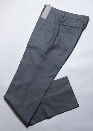 新品 五大陸/gotairiku 秋冬 サキソニー ストレッチスラックス 定価27500円/W80/PPGONW0301/レター\600/チャコール拍卖