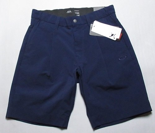 新品 オークリー/OAKLEY ゴルフ SKULL COMMON ショートパンツ/レター\430/定価10450円/JPN-M/FOA405122/ネイビー拍卖