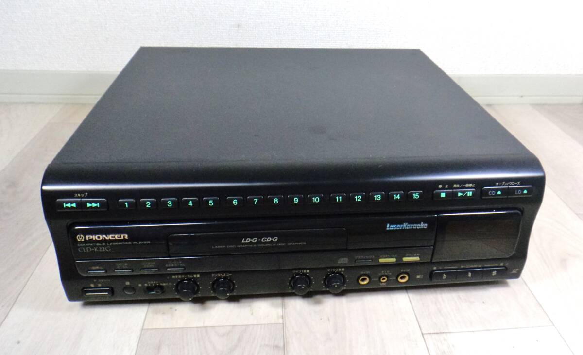 M 動作品 PIONEER パイオニア CLD-K22G レーザーディスクプレーヤー拍卖