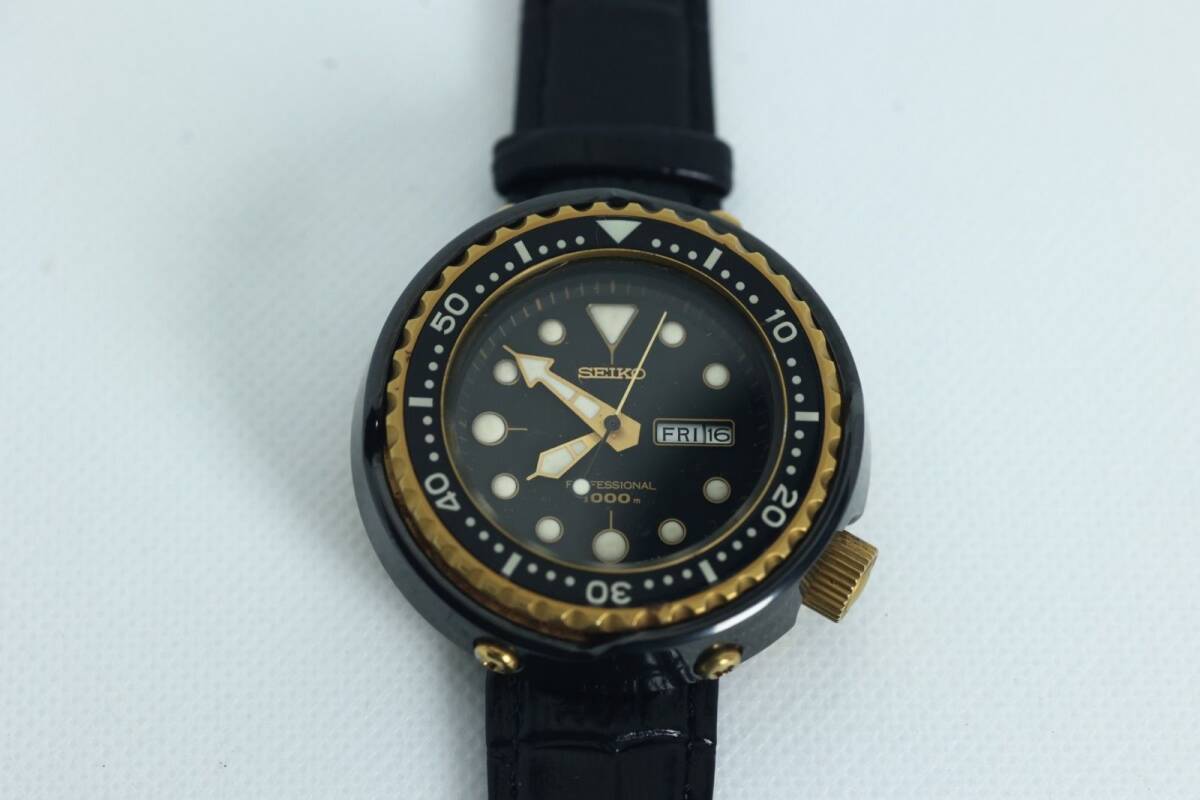 SEIKO セイコー SSBS018 7C46-7008 プロフェッショナル ダイバーズ 1000m メンズ クォーツ ツナ缶 プロスペックス 箱付き 美品拍卖